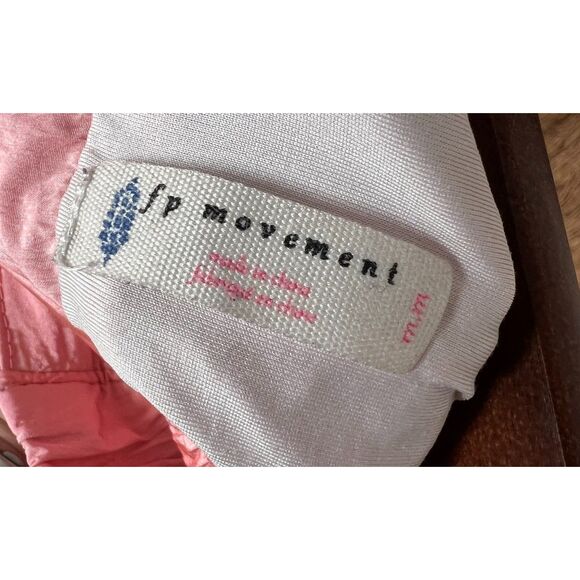 Womans' Free People Movement Ruffle Pink Shorts size M - Picture 3 of 4